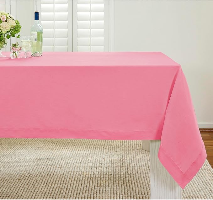 Solino Home Linen Tablecloth for Rectangle Tables 60 x 90 Inch by SolinoHome