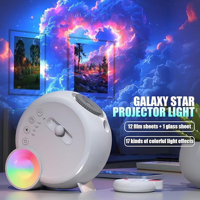 Star Projector, Galaxy Light for Bedroom, Home Planetarium - Image 2