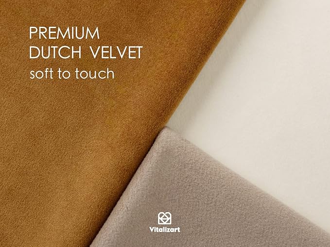 Vitalizart Velvet Ribbon Nude Ivory Set 3/8" x 15 Yd Wooden Spool Fabric Trim 3 - Image 3