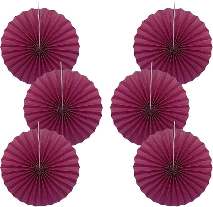 BARTHEW Red Party Decorations, Paper Decorations by BARTHEW