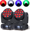 Moving Head Light Beam Wash 12x12W LED Stage Lighting RGBW 4in1 Professional by DJXFLI