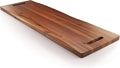 36" Large Acacia Wood Charcuterie Board by TIDITA