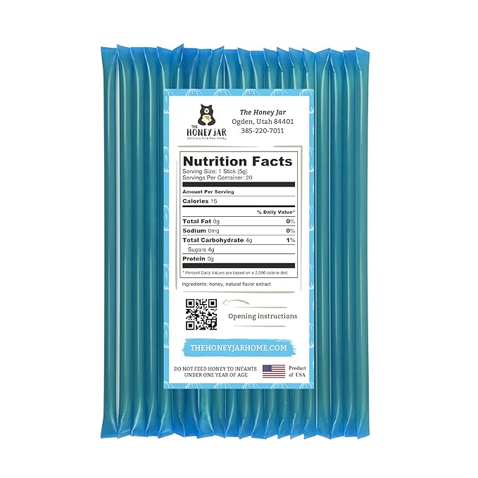 The Honey Jar Coconut Flavored Honey Sticks - Image 2