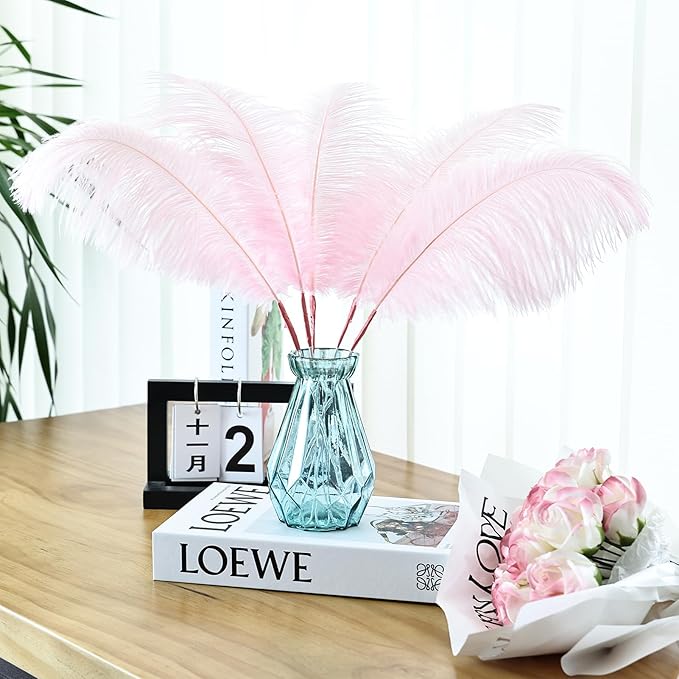 Bulk Pink Ostrich Feathers - Image 6