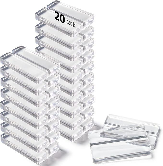 Acrylic Sign Holders, Table Numbers Display Stands, by OUTNEE