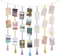 Mkono Macrame Hanging Photo Display Wall Decor by Mkono