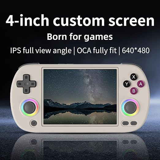 RG40XX H Handheld Game Console rg40xxh Retro Gaming Console 4.0'' IPS Screen - Image 2