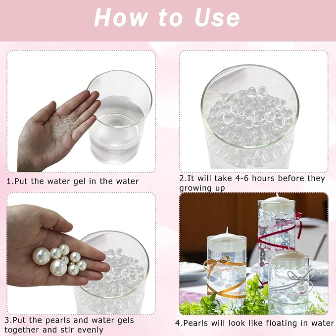 Floating Pearls for Centerpieces Vases - Image 5