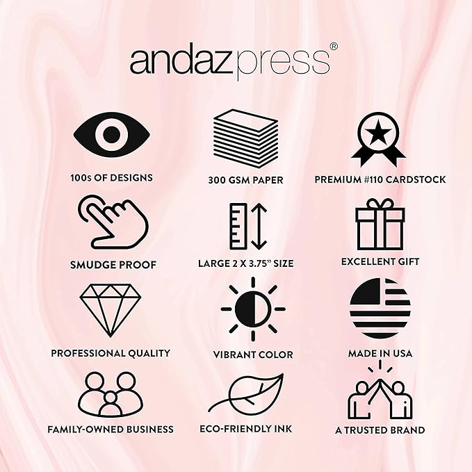 Andaz Press 100-Pack Personalized Thank You - Image 6