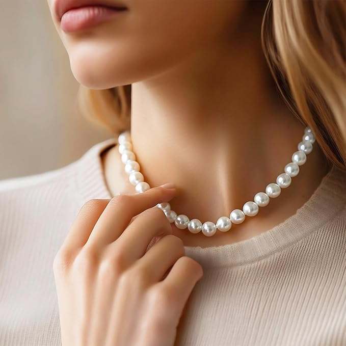 33 Feet Faux Pearl Beads Garland 10mm Craft String Pearls - Image 5
