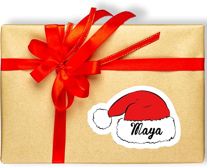 CALLIE Personalized Christmas Stickers by CALLIEGIFTSUPPLY