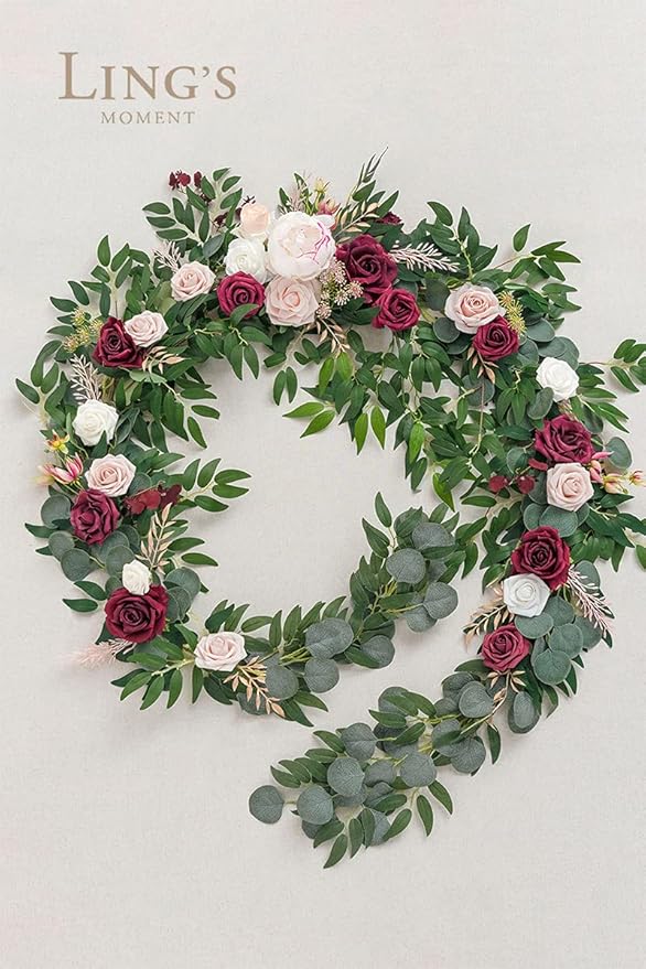 Ling's Moment 9FT Spring Flower Garland - Image 8