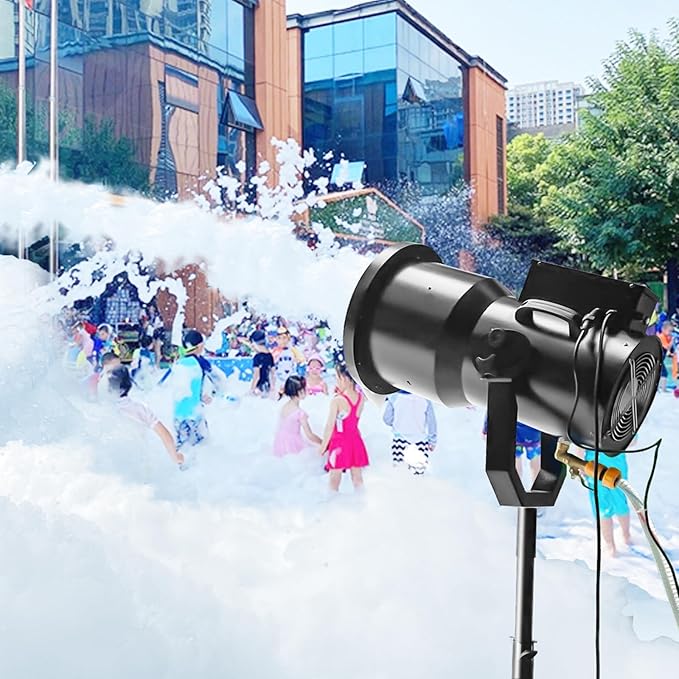 Foam Machine for Party Whit 9 LED Lights, Party Foam Machine by Unknown