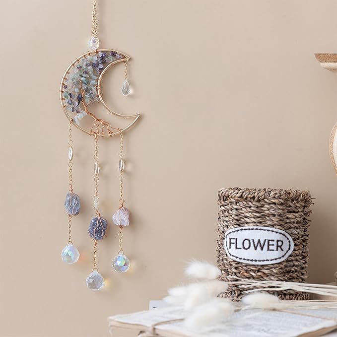 TUOKING Crystal Moon Suncatchers - Image 5