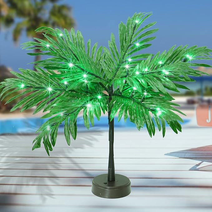Luau Party Decorations Palm Tree by Livewithcolorfullights