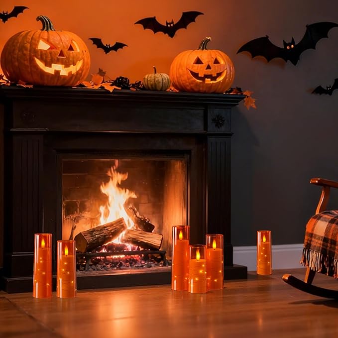 Raycare Flameless Candle with Remote Timer – 9 Flickering Acrylic Battery - Image 4