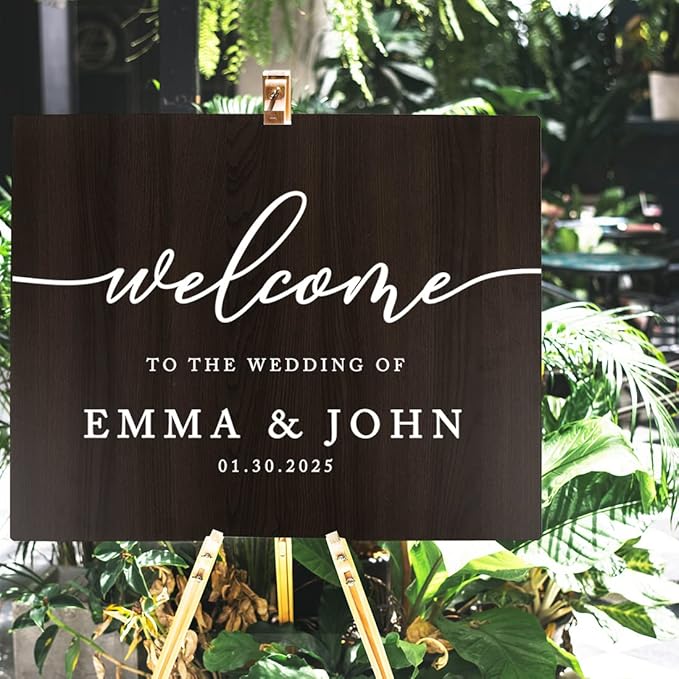 Andaz Press Large Wooden Welcome Sign - Image 4