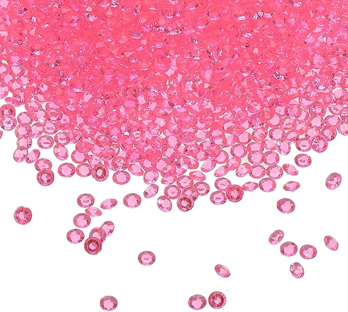 PATIKIL 10000 Pcs Wedding Table Scatter Confetti Crystals 4.5mm Acrylic by PATIKIL