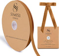 Copper Velvet Ribbon 3/8'' 25 Yards by SIMISIRIBBON