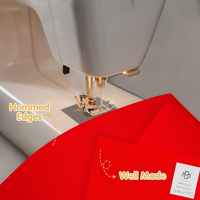 BRILLMAX 8 Pack Red Tablecloths - Image 4