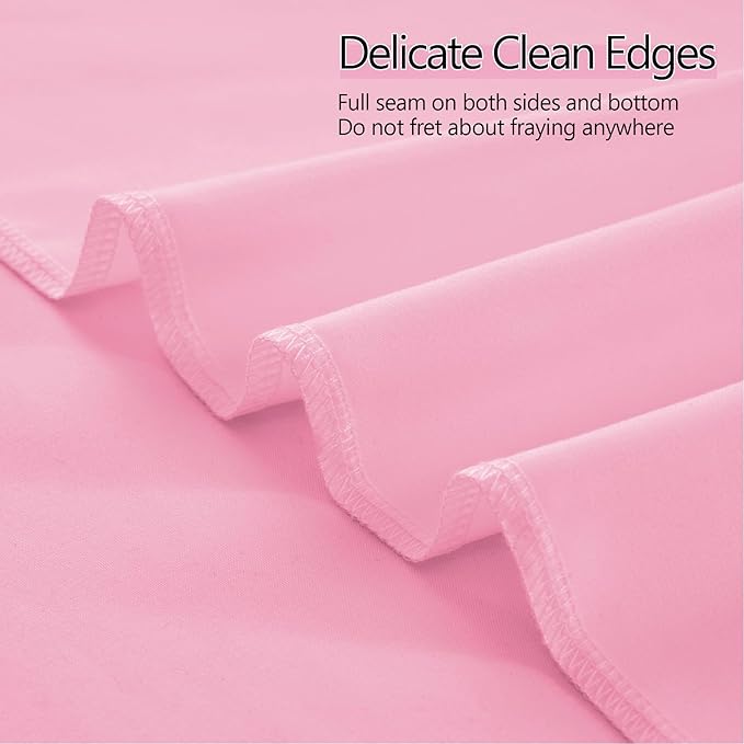 10ft x 10ft Thick Pink Backdrop Curtains - Image 6