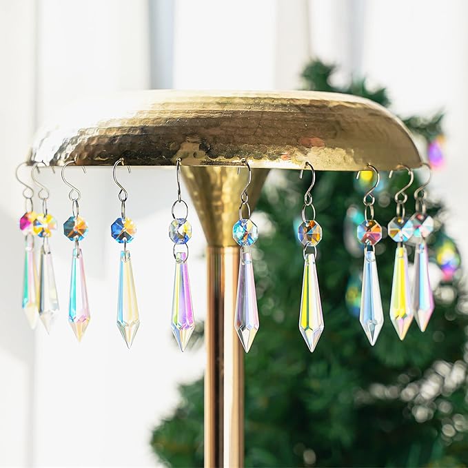 25pcs 55mm Colored Crystals for Chandeliers - Image 3
