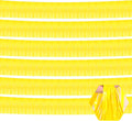 6 Pack 10 Feet Yellow Foil Fringe Garland Metallic Tinsel Streamers Banner Wall by Ferwzsr