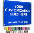 SPEEDYORDERS Custom Aluminum Signs, Personalized, Modern Style, 10x7 In by SpeedyOrders