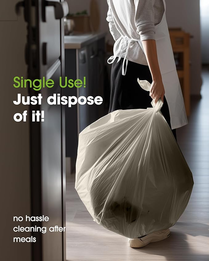 Pureegg Plastic Table Cloth Disposable 10 Pack, 54 x 108 Inch Table Cloths - Image 5