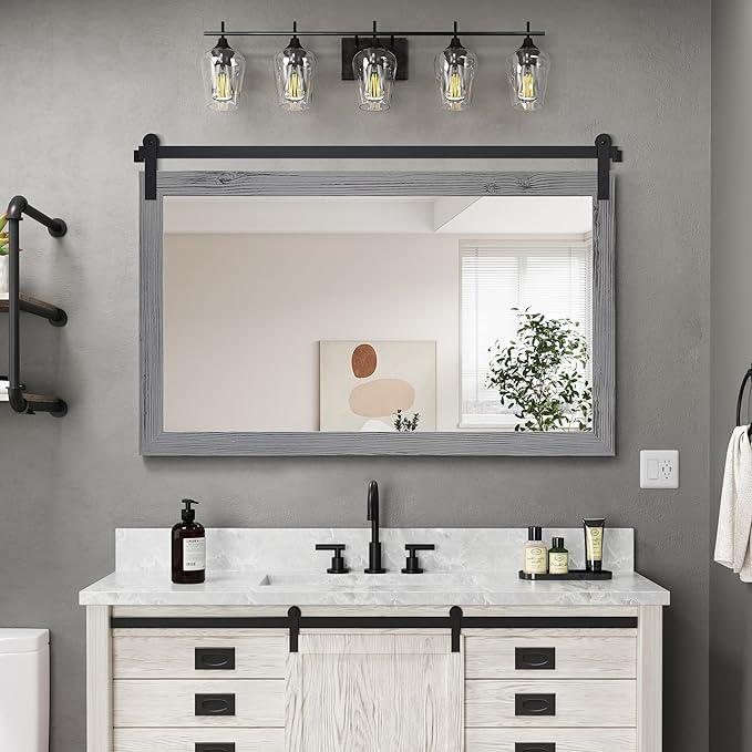COGOOD Farmhouse Bathroom Mirror by COGOOD