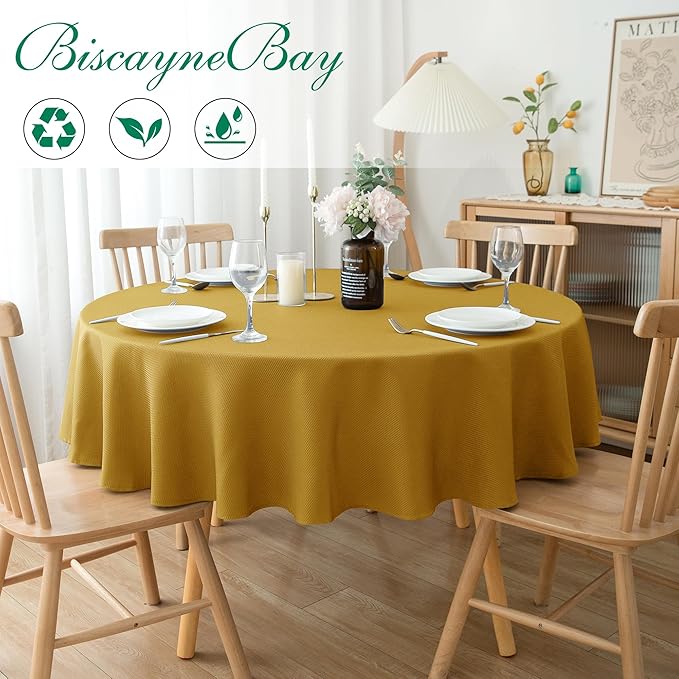Biscaynebay Round Christmas Tablecloths 60" - Image 2