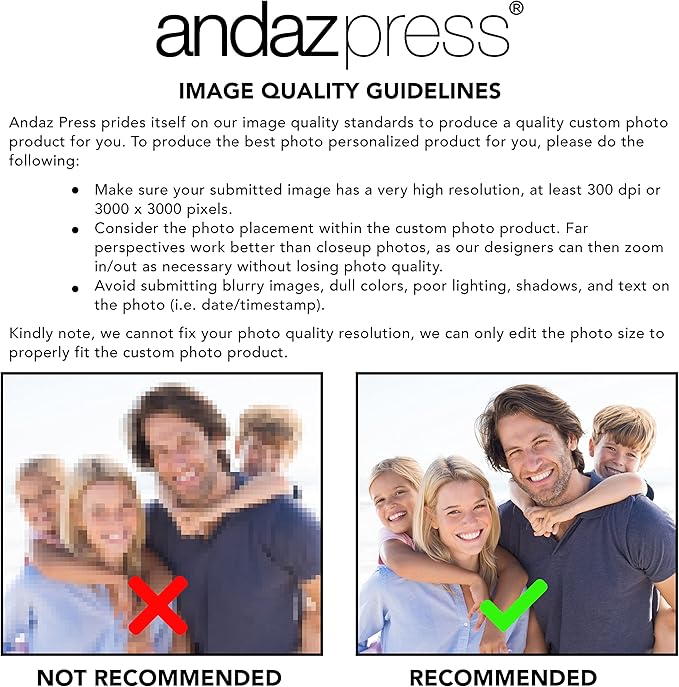Andaz Press Bulk Photo Personalized Gift and Party Favors Collection, Paper - Image 4