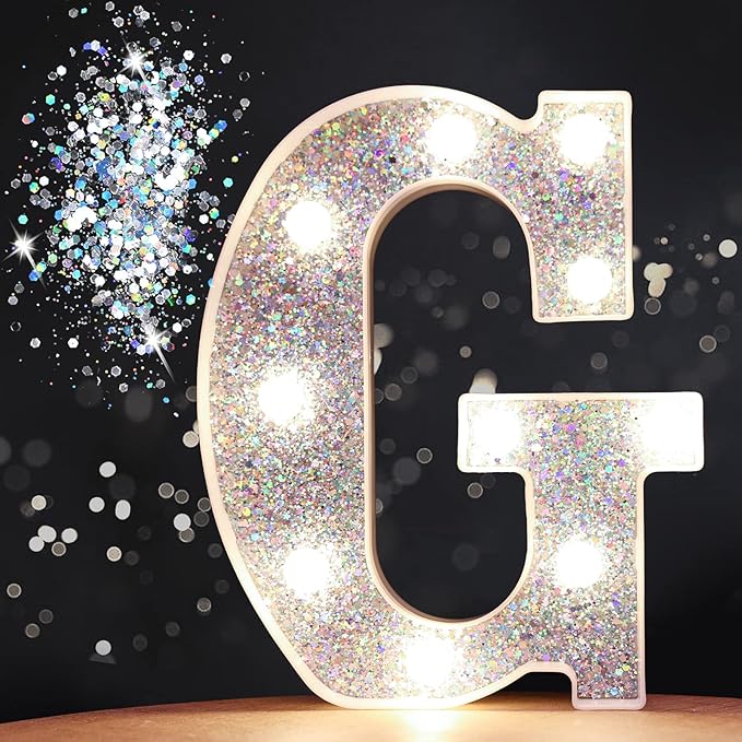 Pooqla Light Up Letters, LED Marquee Letters by Pooqla