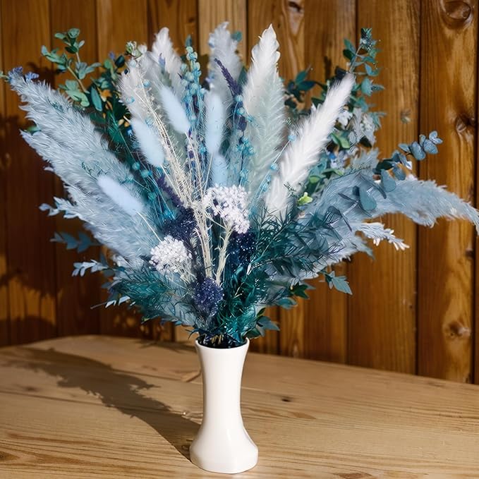 Pampas Grass Decor Dried Flowers - Image 3