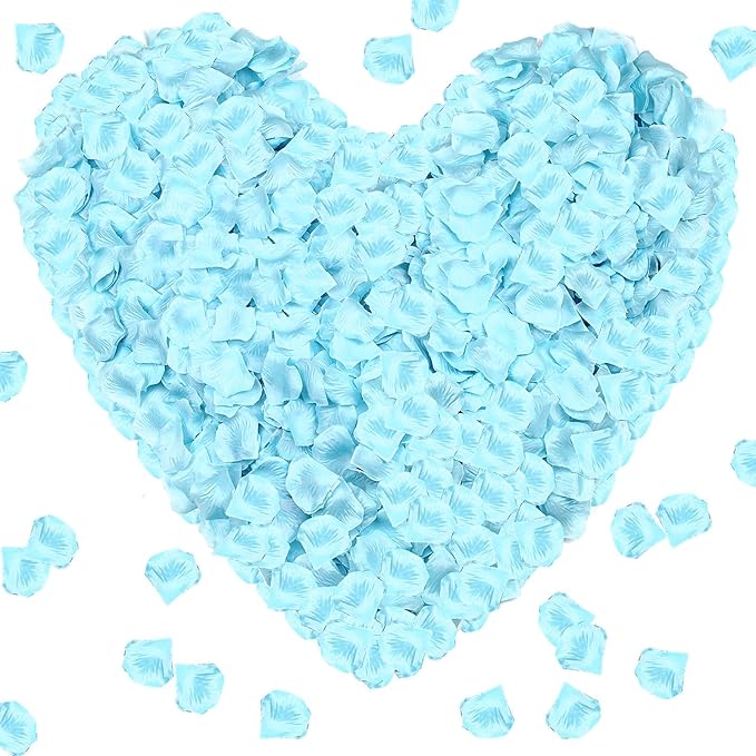 1000Pieces Rose Petals, Artificial Flower Petals Fake Rose Petals by Pyrrhiax