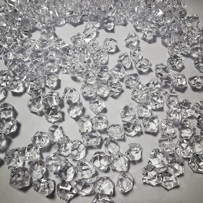 Fake Crushed Ice Cubes, Vase Fillers, Party Favor, Wedding Decoration - Image 3