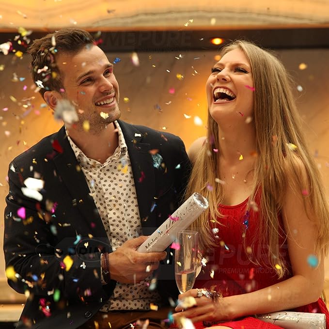 PrimePure Confetti Cannon Party Poppers - Image 8