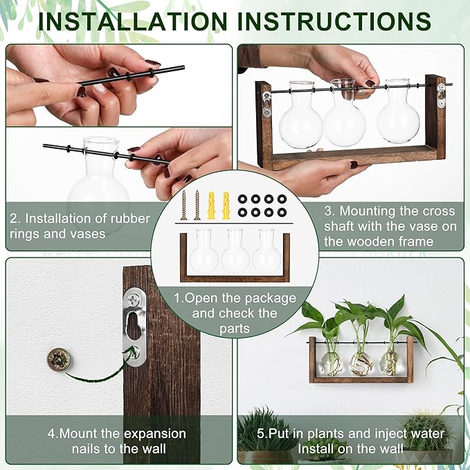 YIBOT Plants Propagation Stations, Plant Terrarium - Image 6