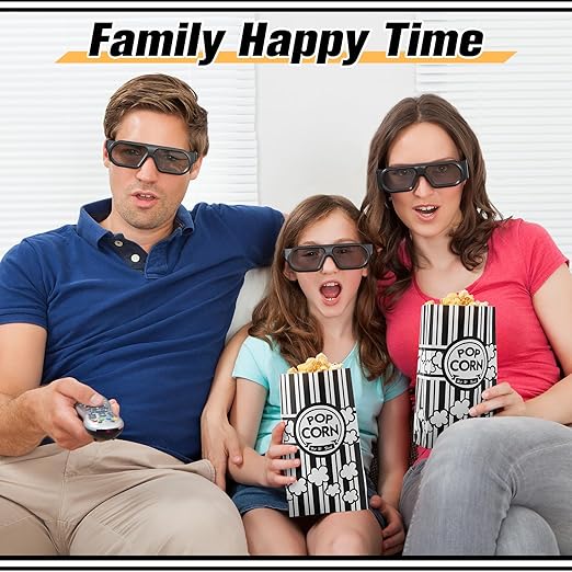 200 Pcs Paper Popcorn Bags Bulk 2 oz Large Flat Bottom Boxes Red and White - Image 5