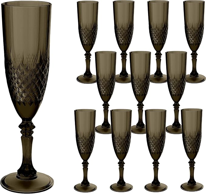 Plastic Champagne Flutes by LEYIQUCHAMPAGNEWINEGLASSES
