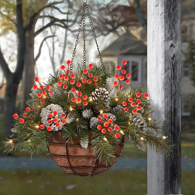 40 Pcs Artificial Berry Stems Branches, Fall Halloween Faux Holly Berries Picks - Image 7