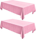 Fitable Faux Linen Tablecloths for Rectangle Tables: Water & Stain Resistant by Fitable
