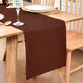 Farmhouse Chocolate Table Runner Dining Table Runners 90 Inches Long Coffee by Wolkemer