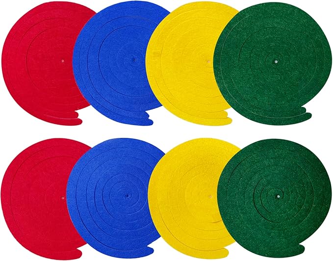 36 Pcs Super Mario Hanging Swirl Decorations Colorful Felt Swirl Streamer - Image 3