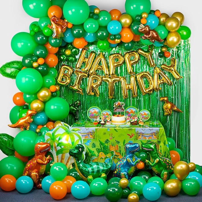 Dinosaur Party Decorations, Dinosaur Birthday Party Supplies - Image 2