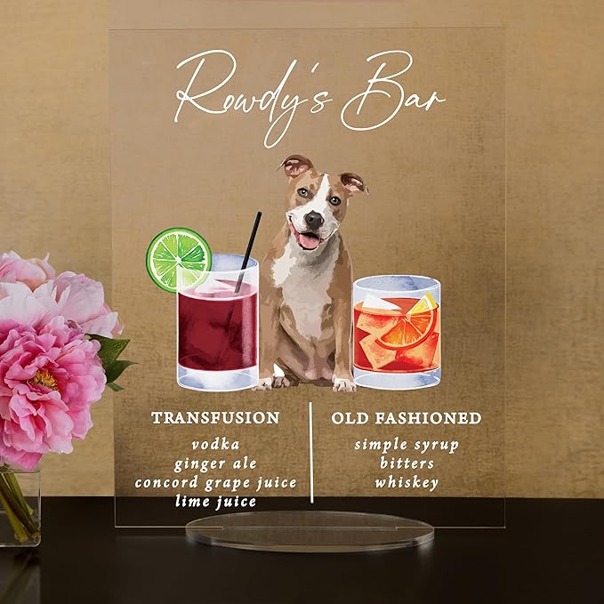 Pet Signature Drink Wedding Signs - Image 2