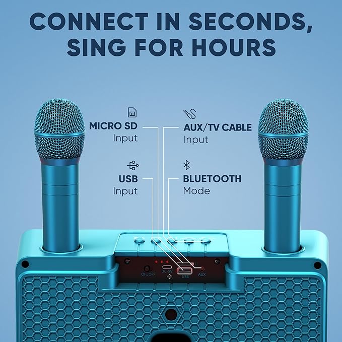 MASINGO Karaoke Machine for Adults and Kids - Image 7