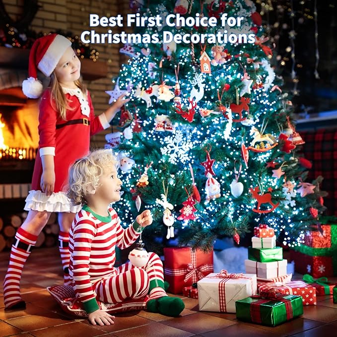TingMiao Cool White Fairy String Lights Battery Operated LED Starry Lights - Image 7