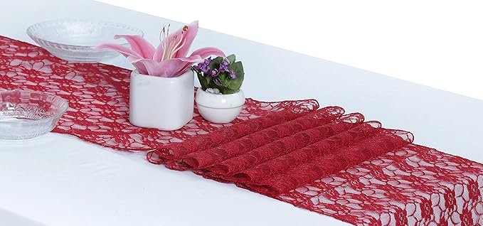 MDS Pack of 12 Wedding 12 x 108 inches Satin Table Runner - Image 2
