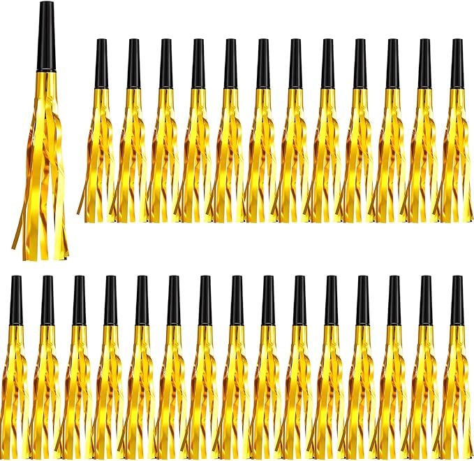 200 Pcs Party Blowers Noise Makers Party Horns Blowout Clappers Noisemakers by DEEKIN